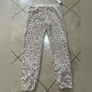 Bluey Character Leapord Print Sweatpants/ PJS Women's Size Large New